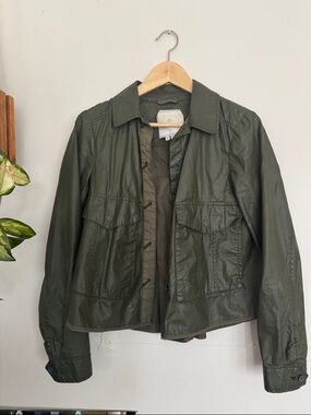 HEI HEI Olive Green Utility Jacket - XS